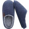 COFACE Chaussures de Maison Homme Hiver Chaussons Chauds en Mousse à Mémoire de Forme