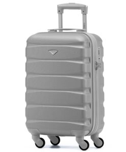 Flight Knight Bagage Cabine Leger en ABS Approuve par Air France et easyJet - Idéal pour Voyageurs Affaires - Serrure TS