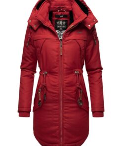 Marikoo Navahoo Kamii Veste d'hiver Parka avec Capuche Populaire pour Dame XS-XXL en Séjour enneigé - Chaude et Élégante