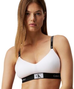 Calvin Klein Bralette Femme Sans Armatures Douceur Maximale Taille XS à XL Respiration
