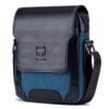 BAIGIO Sacs à Bandoulière Vintage en Cuir Petit Sac Croisé pour Voyage, Randonnée et Travail – Sac Crossbody Femme Homme