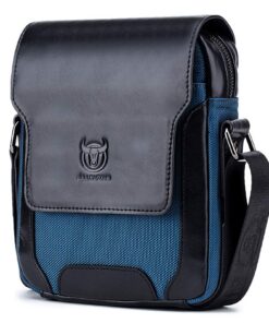 BAIGIO Sacs à Bandoulière Vintage en Cuir Petit Sac Croisé pour Voyage, Randonnée et Travail – Sac Crossbody Femme Homme