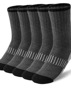 Chaussettes Thermiques Hocerlu Homme Hiver Épaisses Anti-Ampoules Respirantes 39-45|Randonnée|Ski Trekking Vélo Anti-Amp