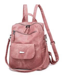 UBAYMAX Sac à Dos Imperméable Femme Convertible à Main Bandoulière, Multipoches Bretelles pour Femmes, Sac Pratique avec