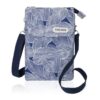 WisePoint sac à bandoulière pour femme en coton, multifonctionnel, idéal pour voyager et s'occuper de son téléphone port