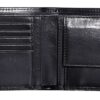 Cronus & Rhea - Portefeuille de luxe Noir avec poche à monnaie en cuir exclusif Plutus |_homme| Accessoire de mode mascu