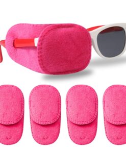 Cache Oeil Hifot Enfant | Medical | Adultes et Enfants | Amblyopie | Orthoptiste | 4 Pièces | Couvre Lunettes | Prix Bas