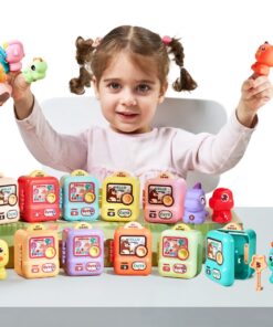 Jeux Montessori pour 1 An + 30 Pièces Jeux Sensoriel Marionnettes à Doigts Montessori Compter Assortir et Trier pour Gar