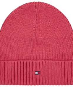 Tommy Hilfiger Bonnet en Tricot Mixte Enfant - Couvre-chef Élégant pour Garçons et Filles | 100% Coton Doux