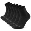 CLOSEMATE Chaussettes de Sport Respirantes Antidérapantes pour Running et Randonnée en Blanc Noir Gris CLOSEMATE Chauss