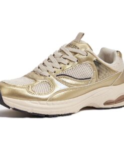 LUCKY STEP Chaussures de Running Femme Épaissies et Respirantes pour Marche et Sport - Confortables, Légères et Mode Cas