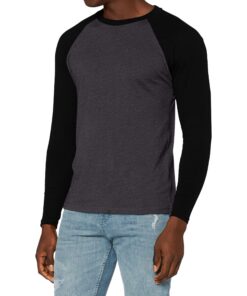 Herren Sweatshirt Urban Classics Raglan Contrast LS Élégant et Comfortable pour la Saison(printemps/été) Fonctionnel et
