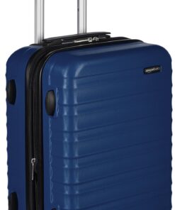 AmazonBasics Bagage de Cabine Extensible Rigide - Bagage en ABS pour Voyages - Léger et Protection Anti-Rayures - Idéal
