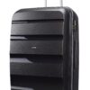 American Tourister Bon Air Spinner L Noir pour Voyageurs Érudits en Voyage international