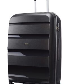 American Tourister Bon Air Spinner L Noir pour Voyageurs Érudits en Voyage international