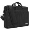 Sacoche Ordinateur 17-17.3 Pouces Étanche Pochette Protection Sac à Bandoulière pour 17" Notebook Noir - Lenovo, HP, Del
