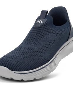 ODCKOI Chaussures de Course Hommes Slip On Respirantes Confortables Légères Outdoor