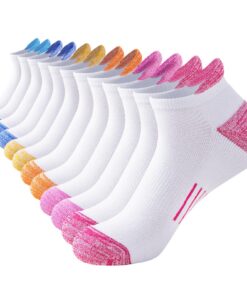 Niofind Chaussettes Femmes Respirantes Anti-ampoules Courtes OEKO-TEX STANDARD 100
