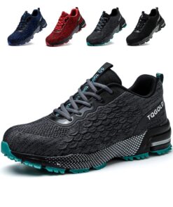 TQGOLD Chaussures de Sécurité Respirantes Antidérapantes pour Hommes et Femmes Chaussures de Travail Légères et Conforta