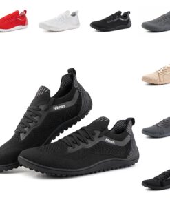 Hitmars Chaussures Minimalistes Avec Bout Large et Semelle Zéro Chute Confort Maximal pour Homme/Femme Taille 37-47