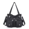Sac à Main Angel Kiss Désign/Epaule/Bandoulière Grande Capacité 8 Petites Poches Femmes Mode