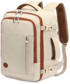 VANKEV Sac à Dos Voyage Cabine Avion Beige 30L Femme Homme Sous Siege CabineẸ̀tat: Fonctionnel, Facile à Utiliser, Résis