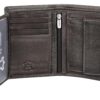 Fa.Volmer Portefeuille en cuir de buffle véritable I Grande protection pour homme et femme I Protection RFID certifiée T