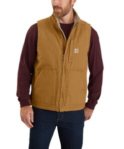 Veste Carhartt sans manches homme pour travaux extérieurs chaud et durable