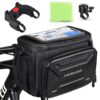 Sacoche vélo HASAGEI 5 l étanche pour vélo-Noir