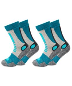 Occulto chaussettes de randonnée femme 2 paires (modèle: Gerlinde) OEKO-TEX STANDARD 100 - confort et performance en ran