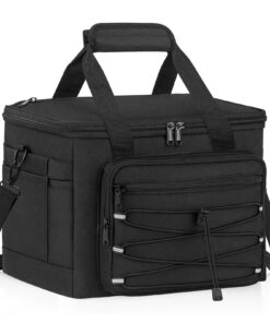 Sac Isotherme Repas 15Lpour Campingsruits Plage et Voyage | Glacière Souple Isotherme Imperméable | Bandoulière Réglable
