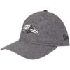 New Era 9Twenty Strapback Cap - Melton NFL Teams Gris pour Homme pour Sport et Everyday Wear Fonctionnalités Durables et