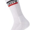 Levi's Crew Sock Homme (Pack of 2) - Comfortable et Durables - Pantoufles pour Hommes - Mode et Qualité Levi's - Taille