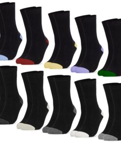 Occulto LOT de 10 CHAUSSETTE pour FEMME en COTON modèle Gertrud - confortables et légères