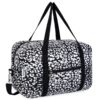 Sac de Voyage Ryanair Cabine Bagage Narwey Imprimé Léopard Noir | Pliable | Idéal pour Voyageurs de Sport | Sécurisé Ban