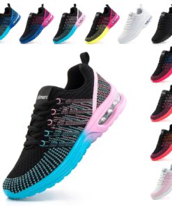 Hitmars Chaussures de Course Feminines Respirantes Légères_taille 36-42 EU_Soldes