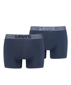 Levi's Boxer Garçons - Shorts de bain - Taille unique - 2 pièces - Couleur bleu navy - Confort et liberté de mouvement -