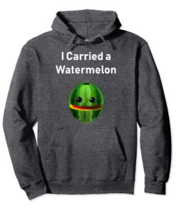 FM London T-shirt pour femme I Carried a Watermelon Sweat à Capuche +【Use Case】Vêtement d'été +【Feature】Absorbant en tra
