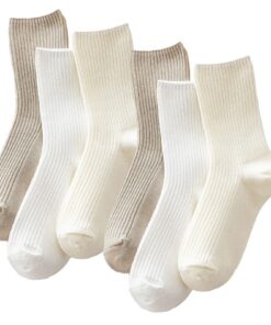 Ruzister Chauss. Tricot Coton Femmes, Chauss. Sport Esthétiques Mignonnes, Cadeau Femmes