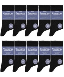 Occulto chaussette sans élastique Homme & Femme lot de 10 Velano OEKO-TEX STANDARD 100