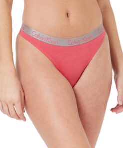 Calvin Klein Strings Femme Haute Taille Ajustable pour Femmes - Intimates Sport Élégantes