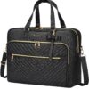 Taygeer Sac Ordinateur Portable Femme PU Cuir 17 Pouces Multifonctionnel, Sac à Dos Femme pour Cours Universitaire, Affa