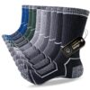 Chaussettes inaWarm Lot de 5 paires respirantes 43-46, 37-42, 47-50 | Pour course, trekking, baskets | Homme | Sport