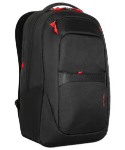 Targus 17.3" Strike2 Gaming Backpack, Noir Fonctionnel pour Joueurs Événements multijoueurs de Gamers_capacité_de_stocka