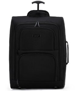 Valise Cabine Flight Knight Approuvée pour Easyjet Jet2 Ryanair | Facile à Emporter | 2 Roues | Idéale pour les Voyageur