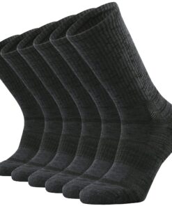 SOX TOWN Chaussettes de sport rembourrées unisexes pour homme et femme(evacuant l'humidité et performance respirante)