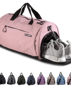 Fitgriff® Sac de Sport Homme & Femme - Capacité Élégante pour Gym et Fitness - Sacs de Voyage avec Compartiments Chaussu