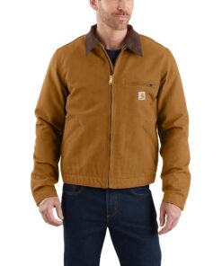 Carhartt Duck Detroit Jacket pour Homme - Veste Fonctionnelle et Durables