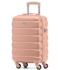Bagage de cabine léger Flight Knight 55x35x20cm - Serrure TSA - Approuvé par Air France, easyJet et Wizz
