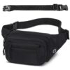 Sac Banane IHIGOGOFA Homme Femme City Unisexe avec Ceinture de 30 cm et Poches à Fermeture Éclatante Ceinture Rgable pou